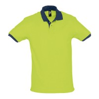 POLO PIQUÉ UNISEXO M/M PRINCE11369 VERDE MAÇÃ/AZ